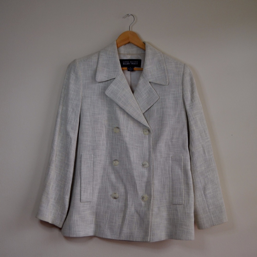 Vintage Linda Allard & Ellen Tracy Suit with Pants & Skirt